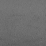 vidaXL Fotoliu canapea, gri închis, 60 cm, textil microfibră
