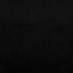 vidaXL Fotoliu canapea, negru, 60 cm, textil microfibră