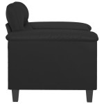vidaXL Canapea de o persoană, 60 cm, piele ecologică