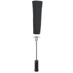 vidaXL Husă încălzitor formă de piramidă negru 86x47x241cm Oxford 420D vidaXL Husă încălzitor formă de piramidă negru 86x47x241cm Oxford 420D
