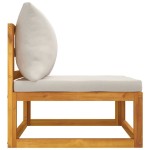 vidaXL Set mobilier de grădină cu perne, 3 piese, lemn masiv acacia vidaXL Set mobilier de grădină cu perne, 3 piese, lemn masiv acacia