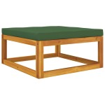 vidaXL Set mobilier de grădină cu perne, 3 piese, lemn masiv acacia vidaXL Set mobilier de grădină cu perne, 3 piese, lemn masiv acacia
