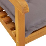 vidaXL Scaun balansoar cu perne, lemn masiv de acacia vidaXL Scaun balansoar cu perne, lemn masiv de acacia