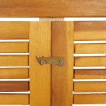 vidaXL Magazie pubelă gunoi unică, 70x89x117 cm, lemn masiv de acacia vidaXL Magazie pubelă gunoi unică, 70x89x117 cm, lemn masiv de acacia