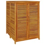 vidaXL Ladă depozitare grădină, 70x87x104 cm, lemn masiv de acacia vidaXL Ladă depozitare grădină, 70x87x104 cm, lemn masiv de acacia
