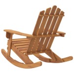 vidaXL Scaun balansoar Adirondack, lemn masiv de acacia