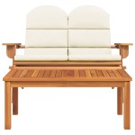 vidaXL Set mobilier de grădină Adirondack, 2 piese, lemn masiv acacia vidaXL Set mobilier de grădină Adirondack, 2 piese, lemn masiv acacia