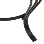 vidaXL Vatră de foc cu vătrai, 49 cm, oțel vidaXL Vatră de foc cu vătrai, 49 cm, oțel