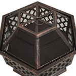 vidaXL Vatră de foc rustică, cu vătrai, 62x54x56 cm oțel, XXL vidaXL Vatră de foc rustică, cu vătrai, 62x54x56 cm oțel, XXL