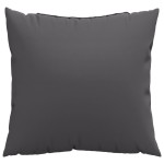 vidaXL Perne de canapea, 4 buc., antracit, 40x40 cm, textil vidaXL Perne de canapea, 4 buc., antracit, 40x40 cm, textil