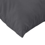 vidaXL Perne de canapea, 4 buc., antracit, 40x40 cm, textil vidaXL Perne de canapea, 4 buc., antracit, 40x40 cm, textil
