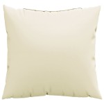 vidaXL Perne de canapea, 4 buc., crem, 40x40 cm, textil vidaXL Perne de canapea, 4 buc., crem, 40x40 cm, textil