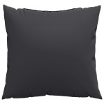 vidaXL Perne de canapea, 4 buc., negru, 40x40 cm, textil vidaXL Perne de canapea, 4 buc., negru, 40x40 cm, textil