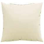 vidaXL Perne de canapea, 4 buc., crem, 50x50 cm, textil