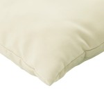 vidaXL Perne de canapea, 4 buc., crem, 50x50 cm, textil