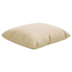 vidaXL Perne de canapea, 4 buc., beige, 50x50 cm, textil vidaXL Perne de canapea, 4 buc., beige, 50x50 cm, textil