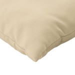 vidaXL Perne de canapea, 4 buc., beige, 50x50 cm, textil vidaXL Perne de canapea, 4 buc., beige, 50x50 cm, textil