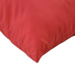 vidaXL Perne de canapea, 4 buc., roșu, 50x50 cm, textil vidaXL Perne de canapea, 4 buc., roșu, 50x50 cm, textil