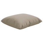 vidaXL Perne de canapea, 4 buc., taupe, 50x50 cm, textil vidaXL Perne de canapea, 4 buc., taupe, 50x50 cm, textil