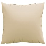 vidaXL Perne de canapea, 4 buc., beige, 60x60 cm, textil vidaXL Perne de canapea, 4 buc., beige, 60x60 cm, textil