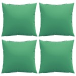 vidaXL Perne de canapea, 4 buc., verde, 60x60 cm, textil