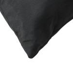 vidaXL Perne de canapea, 4 buc., negru, 60x60 cm, textil vidaXL Perne de canapea, 4 buc., negru, 60x60 cm, textil