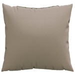 vidaXL Perne de canapea, 4 buc., taupe, 60x60 cm, textil