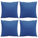 vidaXL Perne de canapea, 4 buc., albastru regal, 60x60 cm, textil