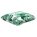 vidaXL Perne de canapea, 4 buc., model frunze, 60x60 cm, textil vidaXL Perne de canapea, 4 buc., model frunze, 60x60 cm, textil