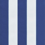 vidaXL Perne decorative, 4 buc., dungi albastru&alb, 60x60 cm, textil