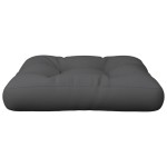 vidaXL Pernă de paleți, antracit, 50x50x12 cm, material textil vidaXL Pernă de paleți, antracit, 50x50x12 cm, material textil