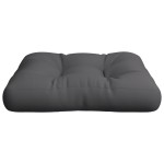 vidaXL Pernă de paleți, antracit, 50x50x12 cm, material textil vidaXL Pernă de paleți, antracit, 50x50x12 cm, material textil