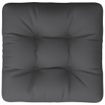 vidaXL Pernă de paleți, antracit, 50x50x12 cm, material textil vidaXL Pernă de paleți, antracit, 50x50x12 cm, material textil