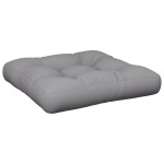 vidaXL Pernă de paleți, gri, 50x50x12 cm, material textil