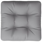 vidaXL Pernă de paleți, gri, 50x50x12 cm, material textil