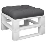 vidaXL Pernă de paleți, antracit, 60x60x12 cm, material textil vidaXL Pernă de paleți, antracit, 60x60x12 cm, material textil