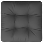 vidaXL Pernă de paleți, antracit, 60x60x12 cm, material textil vidaXL Pernă de paleți, antracit, 60x60x12 cm, material textil