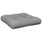 vidaXL Pernă de paleți, gri, 60x60x12 cm, material textil