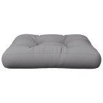 vidaXL Pernă de paleți, gri, 60x60x12 cm, material textil