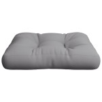 vidaXL Pernă de paleți, gri, 60x60x12 cm, material textil