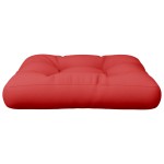 vidaXL Pernă de paleți, roșu, 60x60x12 cm, material textil vidaXL Pernă de paleți, roșu, 60x60x12 cm, material textil
