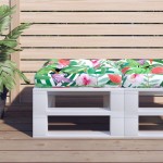 vidaXL Pernă de paleți, multicolor, 60x60x12 cm, textil vidaXL Pernă de paleți, multicolor, 60x60x12 cm, textil