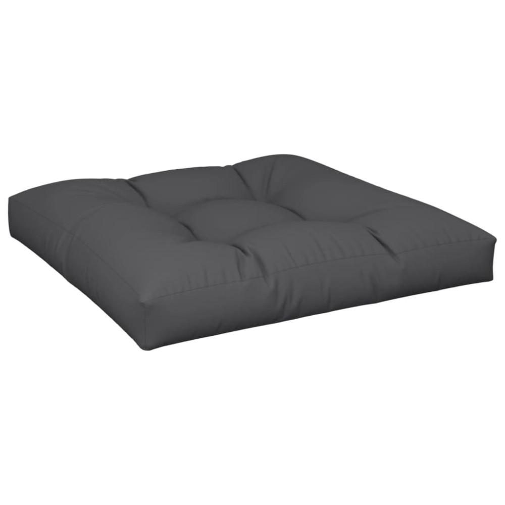 vidaXL Pernă pentru paleți, negru, 70x70x12 cm, material textil