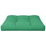 vidaXL Pernă pentru paleți, verde, 80x80x12 cm, material textil