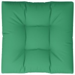 vidaXL Pernă pentru paleți, verde, 80x80x12 cm, material textil
