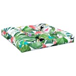 vidaXL Pernă de paleți, multicolor, 80x80x12 cm, material textil