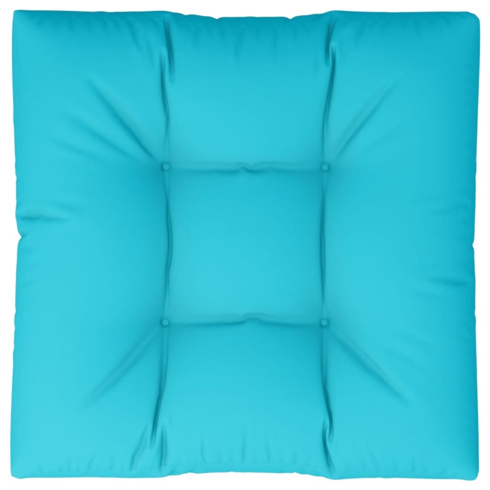 vidaXL Pernă de paleți, turcoaz, 80x80x12 cm, material textil