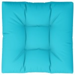 vidaXL Pernă de paleți, turcoaz, 80x80x12 cm, material textil vidaXL Pernă de paleți, turcoaz, 80x80x12 cm, material textil