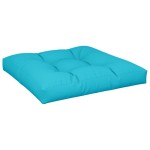 vidaXL Pernă de paleți, turcoaz, 80x80x12 cm, material textil vidaXL Pernă de paleți, turcoaz, 80x80x12 cm, material textil