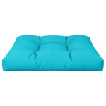 vidaXL Pernă de paleți, turcoaz, 80x80x12 cm, material textil vidaXL Pernă de paleți, turcoaz, 80x80x12 cm, material textil